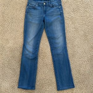 7 For All Mankind Straight Leg Jean